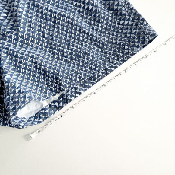 GAP Womens Summer Shorts Low Rise Geometric Blue Size 6 NWT - Picture 9 of 9